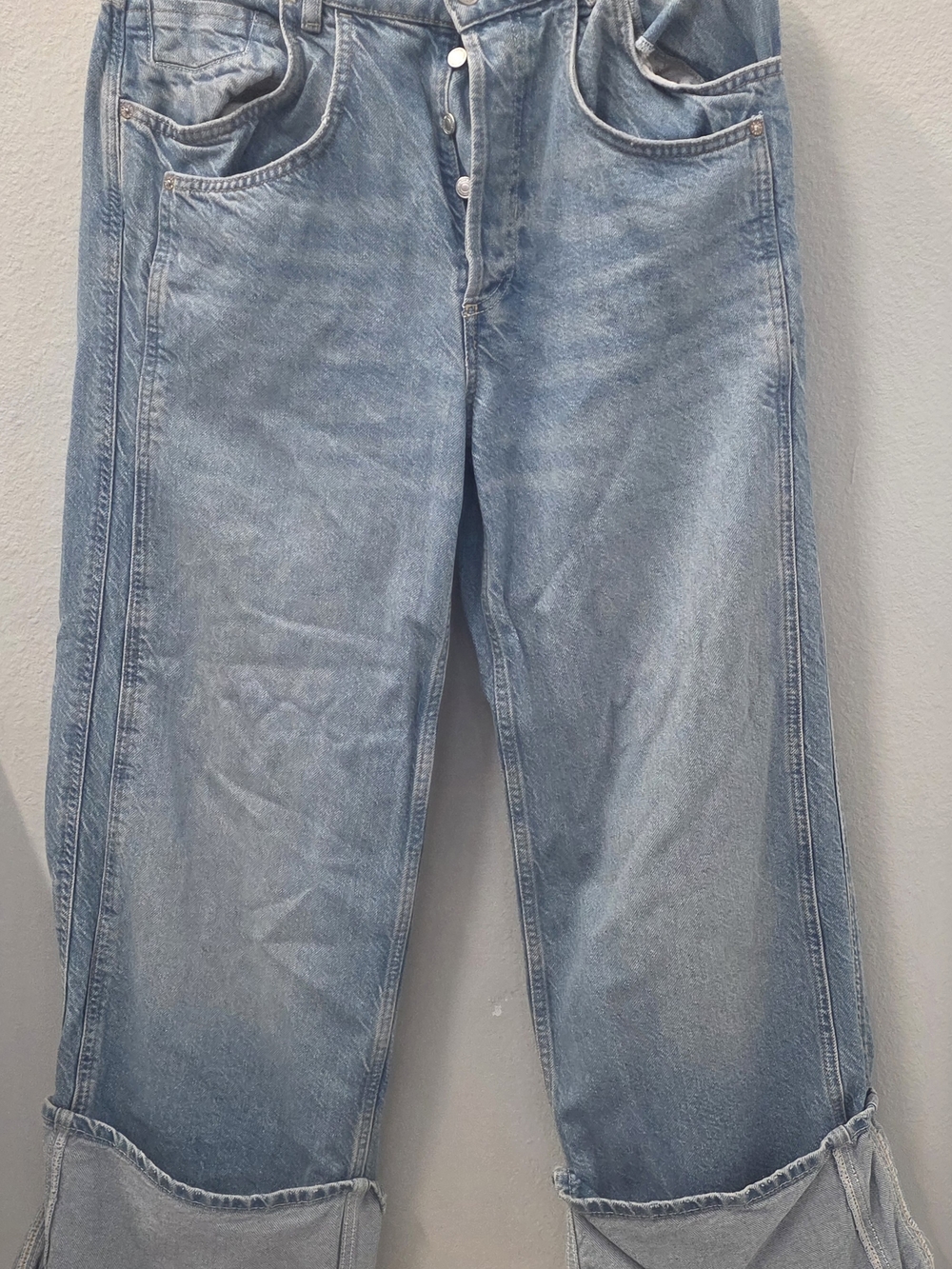 We The Free Light Blue Relaxed Women's Jeans